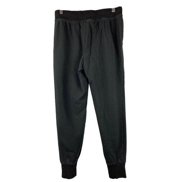 Fila Mens Jogger Sweatpants Black Cotton Blend Size S - Picture 2 of 5